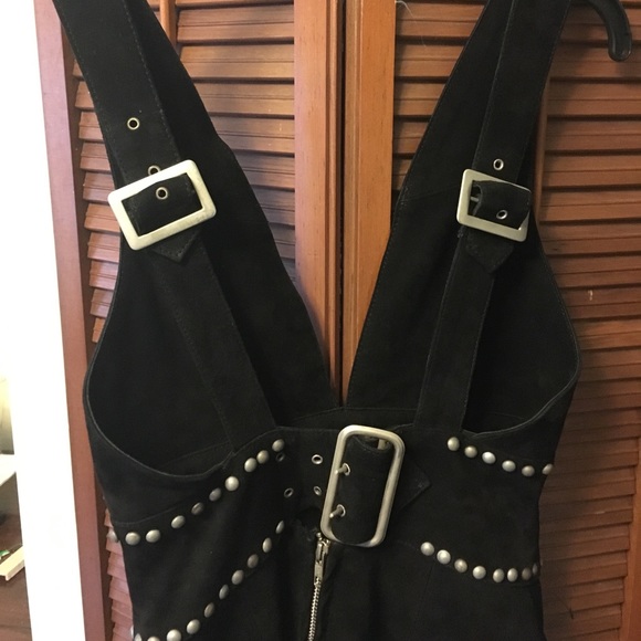 NWOT Nasty Gal suede mini dress - Picture 6 of 7